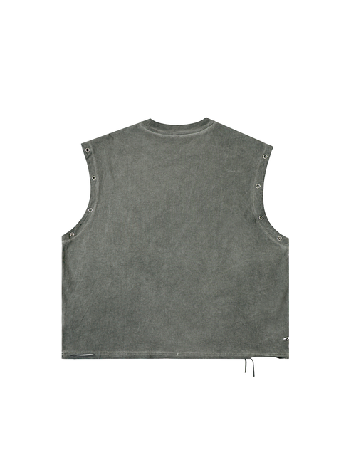1804KILA Liberty Was Paid In Blood Vintage Sleeveless Tee